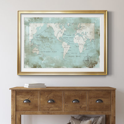 " Ocean Blue " Painting Print