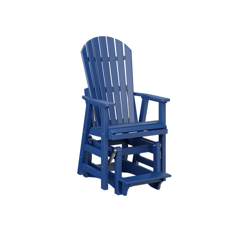Fauteuil coulissant simple berlinois berlinois, Bleu pacifique