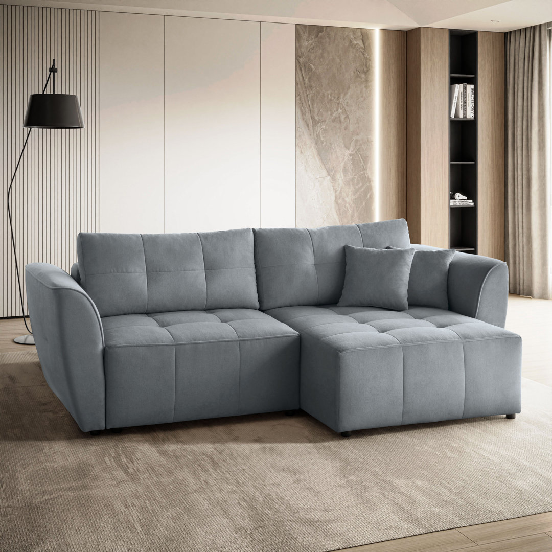 Ecksofa Creddy mit Bettfunktion