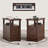 2 Drawers End Tables with Storage and Fast Charging Station for Living Room-2009100008-1989320538