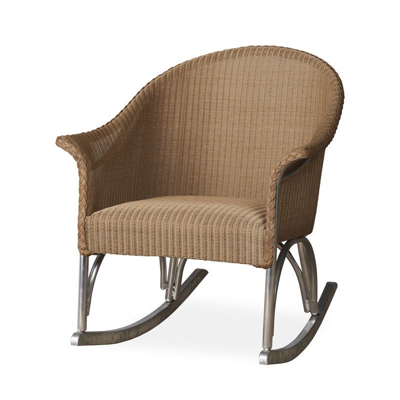 All Seasons Outdoor Rocker Chair, Bark
