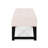 Sophisticated With Upholstery And Elegant Leg Construction Rectangular Faux Wood Soft Button- Seat Chic Design