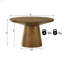 Table basse ronde en bois pour salon moderne avec base à piédestal-1524782981-1524782980