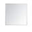 Sabine Metal Rectangle Wall Mirror-86933725-86867431