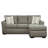 84" Wide Cotton Reversible Sofa & Chaise-1867977561
