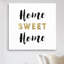 « home doux home », art textuel encadré-40530998-40497143
