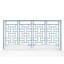 Ohana Wicker/Rattan Open-Frame Headboard-21137861-88078418