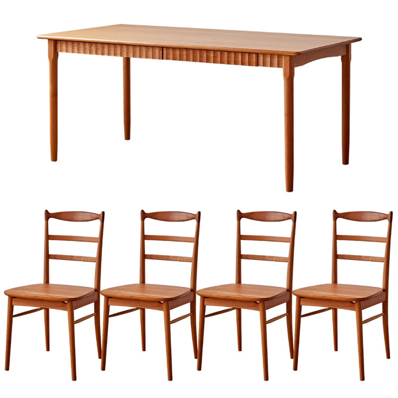 Ensemble de table de salle à manger Simple, H 29,52 po x L 70,86 po x l 33,46 po