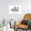 Impression d'art mural cheval traditionnel dynamique-2128810228