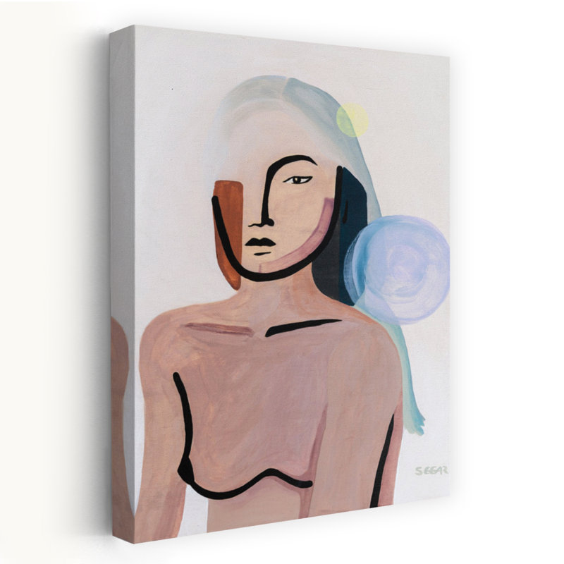 Art contemporain, art contemporain abstrait, H 18 po x l 12 po