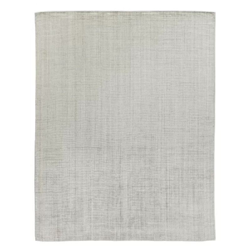 Robin Handmade Area Rug, Rectangle 2' x 3', Silver