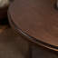 Table tatami décontractée ronde en bois massif