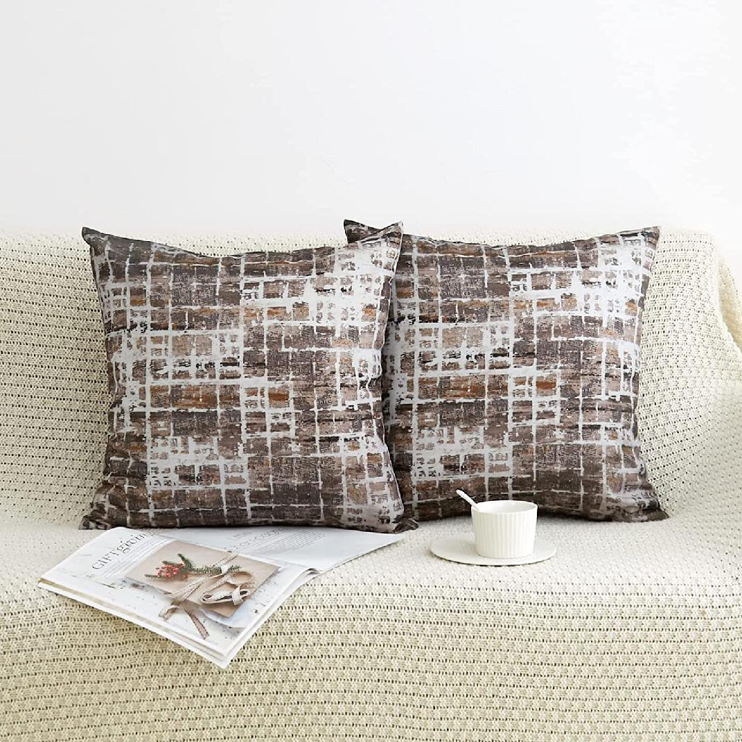 Dunecrest Square Pillow Cover (Set of 2) Rosdorf Park