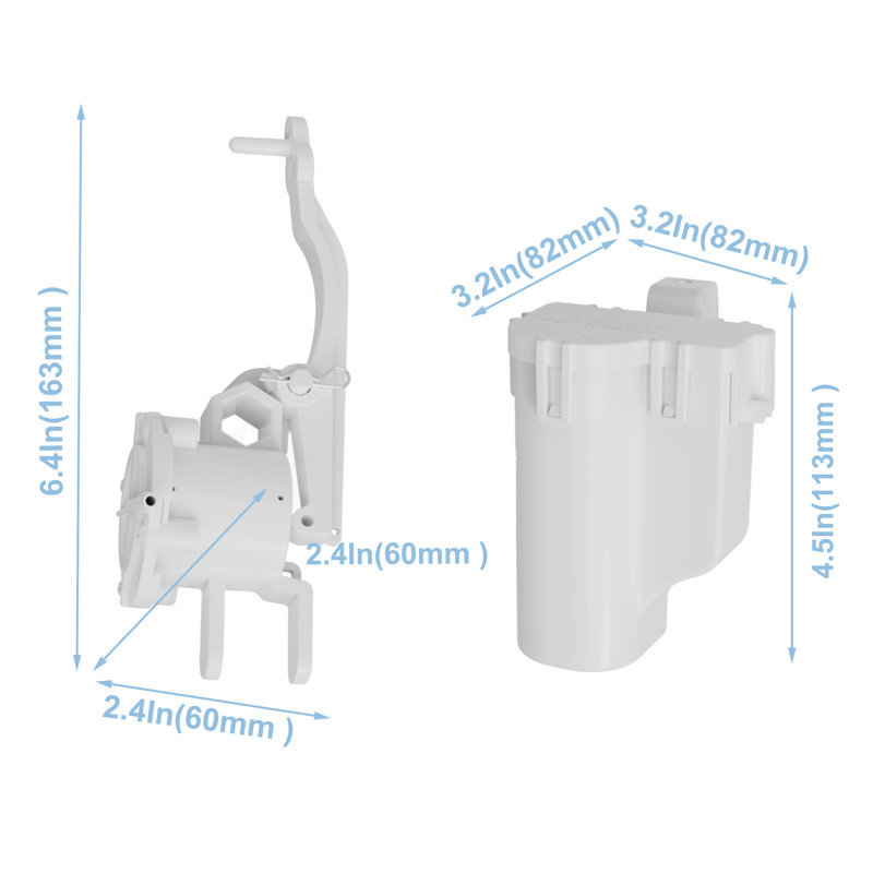 Robinets de chasse d'eau compatible Compatible uniquement avec le siège de toilette électrique iCl nettoyageo）