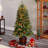 5' H Lighted Artificial Spruce Christmas Tree