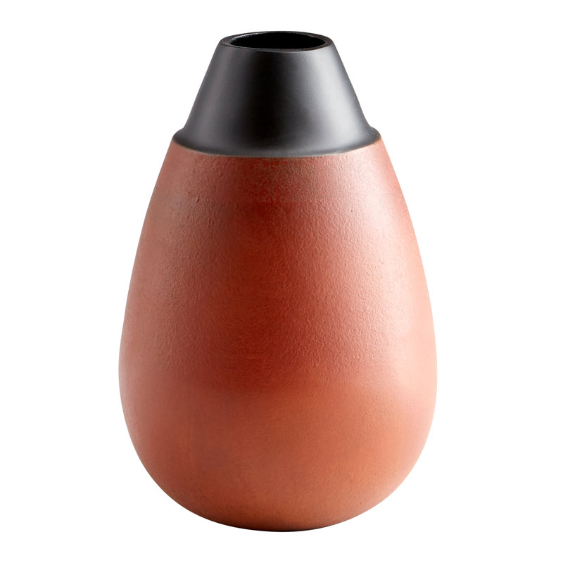 Regent Aluminum Table Vase, 7.25" H x 4.75" W x 4.75" D