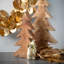 2 Piece Mango Wood Tree Accents Set
