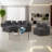 Chenille Sponge single sofa-108939562