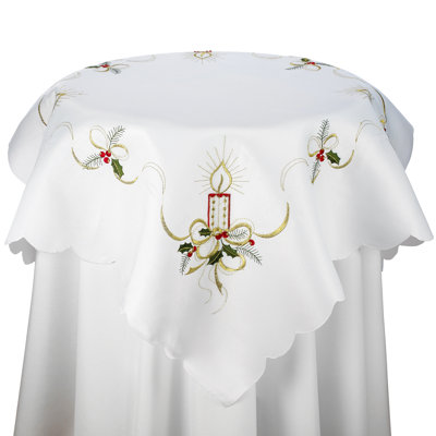 Rahman Embroidered Christmas Tablecloth