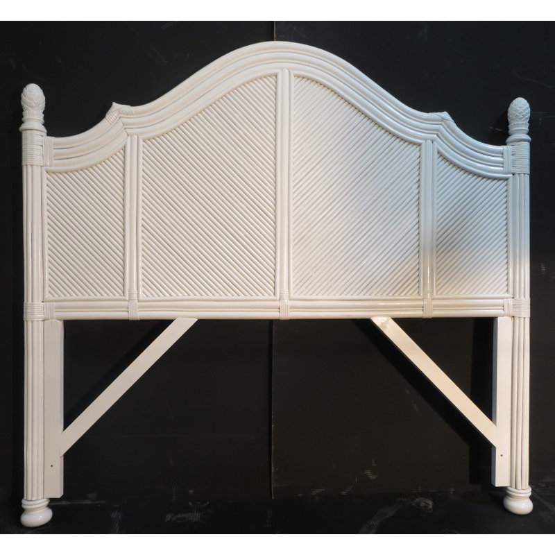 Kenna Wicker Panel Headboard