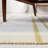 Anjail Flat Weave Wool/Cotton Plaid Rug in Teal/Beige-702564414