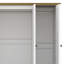 Armoire penderie 4 portes avec 2 tiroirs-2093684486
