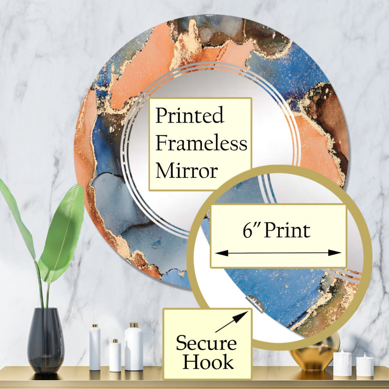 Miroir de salle de bain sans cadre, 32 po x 32 po