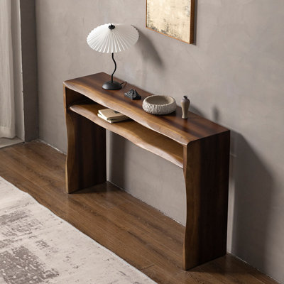 Console en bois massif de style moderne