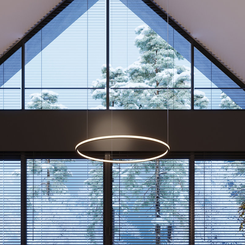 Raunds 5 - Light Kitchen Island Square / Rectangle Pendant