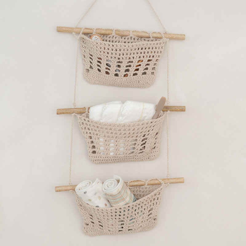 3 Tier Hanging Wall Storage