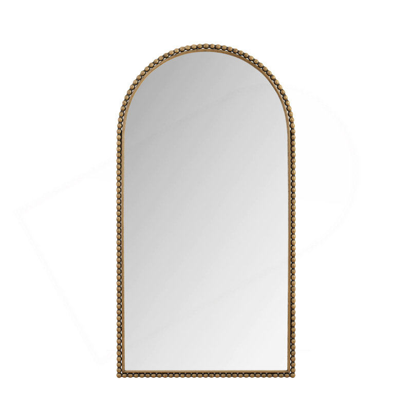 Miroir pleine longueur rétro en fer avec pieds de soutien, pour le salon, la chambre à coucher