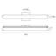 Éclairage pour meuble-lavabo à DEL mince Tubo - 24 po-27093381-27093382