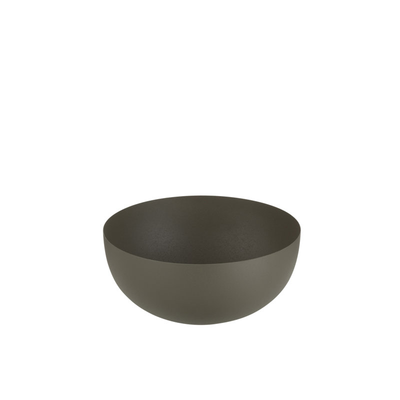 Danczyk Iron Decorative  Bowl, Green, 22.5cm