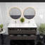 Meuble-lavabo mural double l 59,5 po x P 19,6 po x H 21,75 po Willandra-77134535