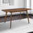 Rectangular Natural Walnut Dining Table