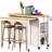 Extendable Kitchen Island with Dining Table, Internal Storage, and Power Outlet for Modern Kitchens