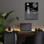 Winston Porter «On A Mission» par Elo Marc, art mural en verre acrylique, ACR-35459-1876625190