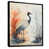 Black Floater Framed