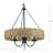 Cecil 3 - Light Outdoor Chandelier