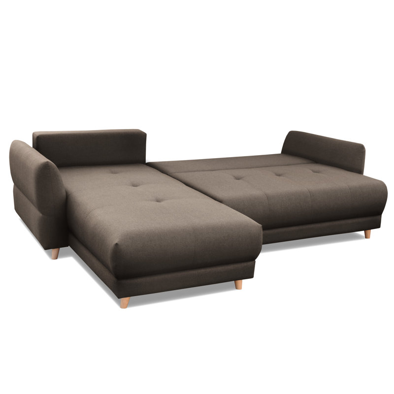 Talbert Corner Sofa With Bed Function, Cedar, Left Hand Facing