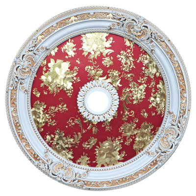 Floral Center Round Ceiling Medallion