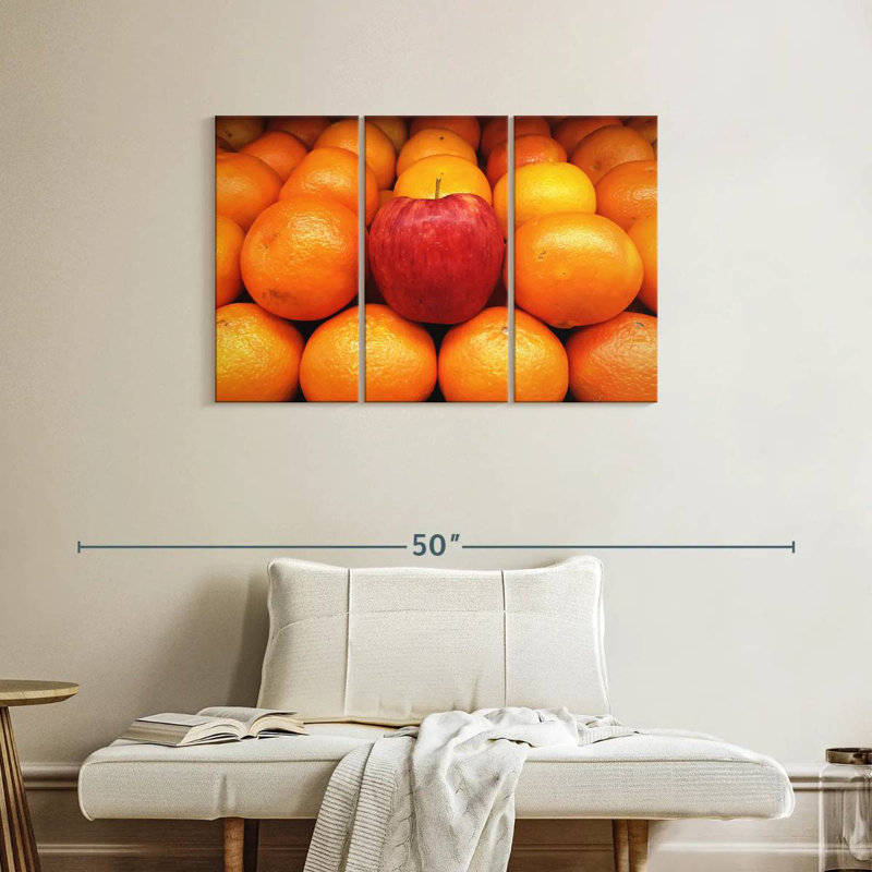 Yarlin Apple Among Oranges, 24" H x 38" W