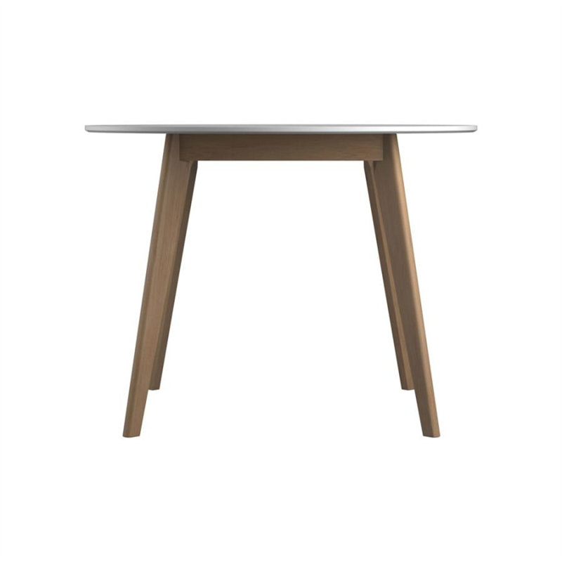 Pouliot Round Metal Base Dining Table