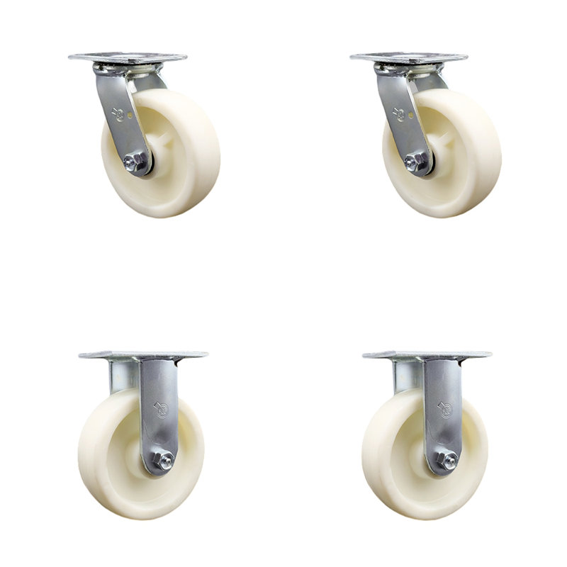 Ensemble de roulettes avec roulement à billes