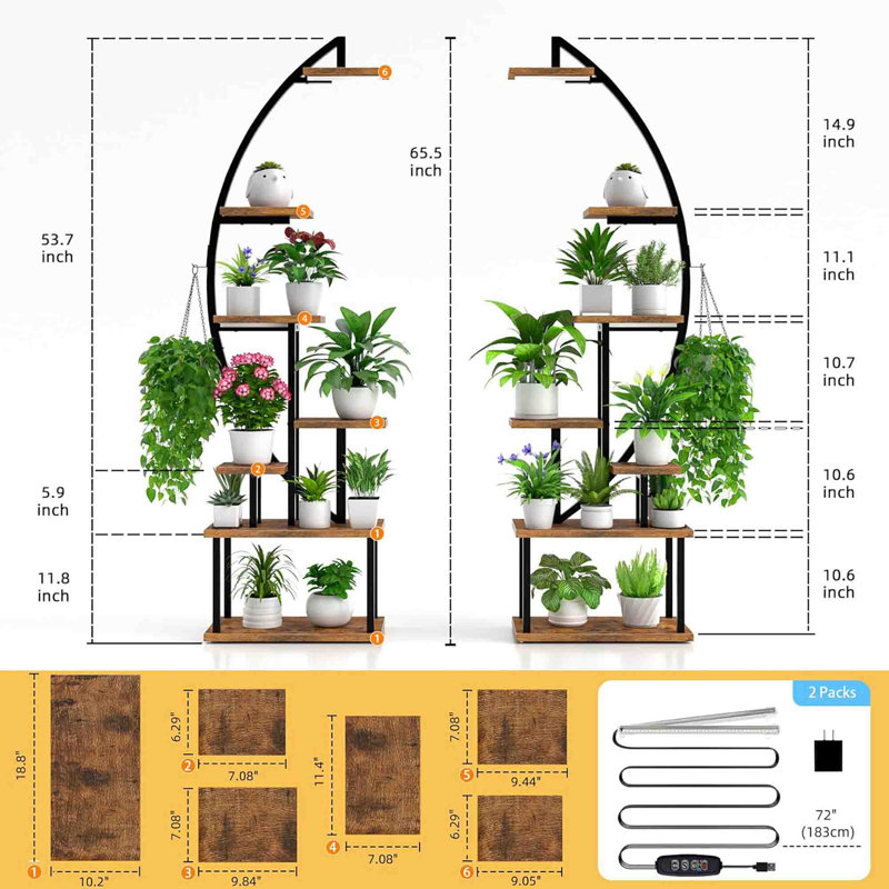 Plant Stand - Set of 2