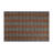 Checkered Brown Indoor and Outdoor Area Rug-1428235373