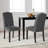 Tufted Upholstered Solid Back Dining Chair-391104228-391104229