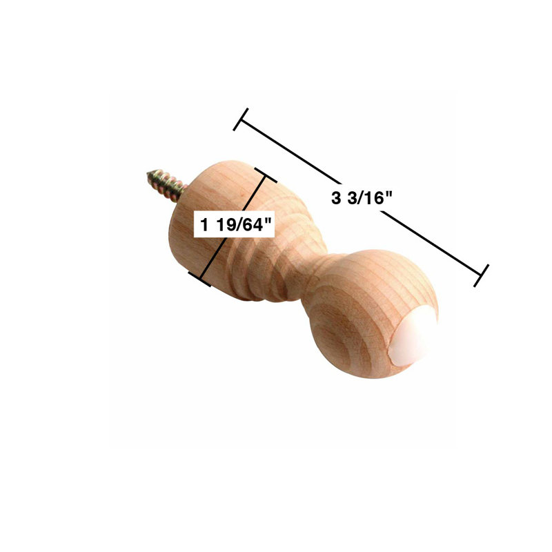 Wood Baseboard Stop