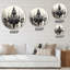 Horloge murale Chandelier-721396880
