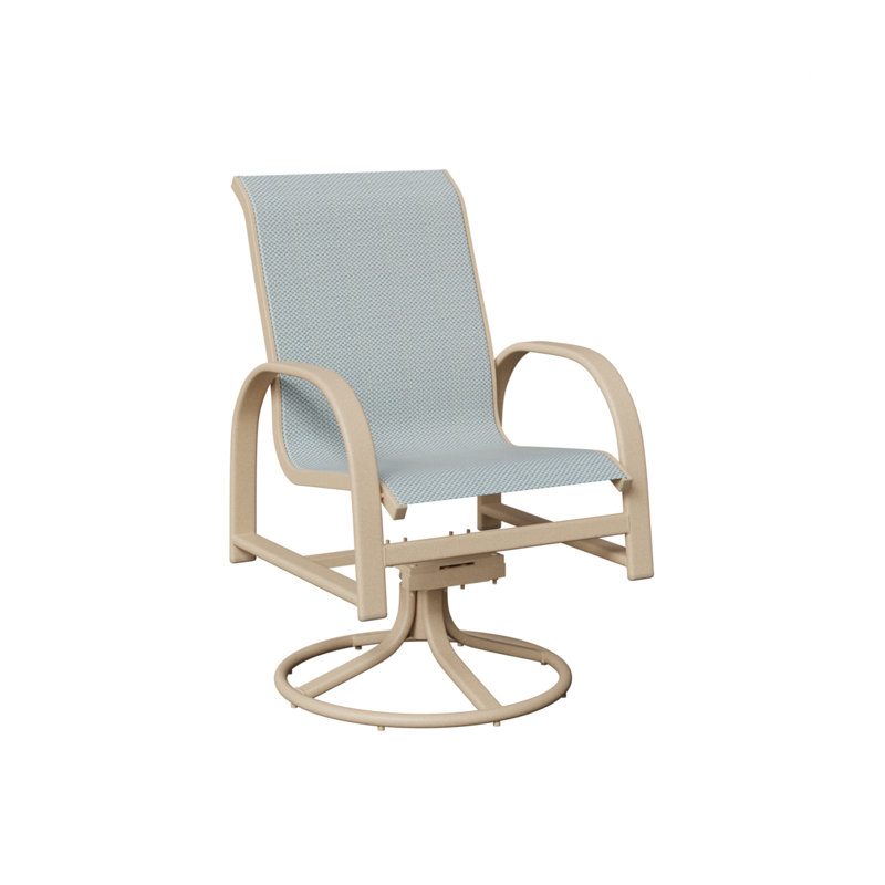 Chaise berçante berçante pivotante Berlin Gardens, Interlock Calypso, Luna multicolore